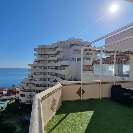 Benalbeach. Espectacular Terraza, Vistas Al Mar. Benalmadena Luaran gambar