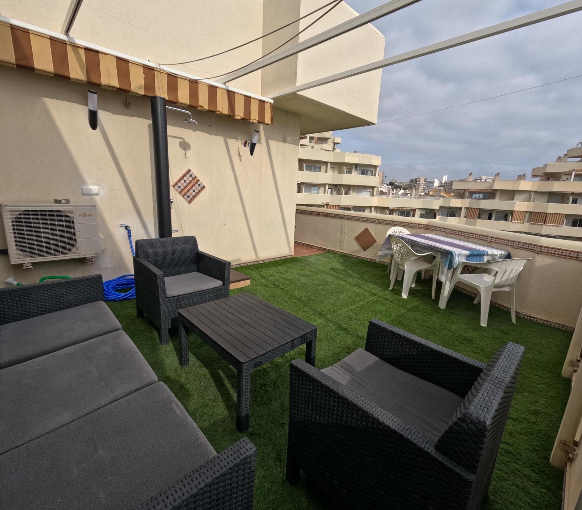 Benalbeach. Espectacular Terraza, Vistas Al Mar. Benalmadena Luaran gambar